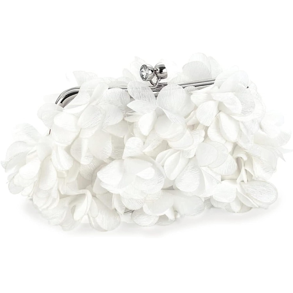 NWT White Clutch Purse